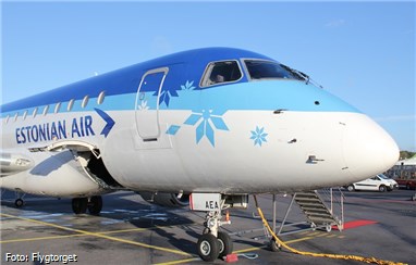 Ny flyglinje med Estonian Air