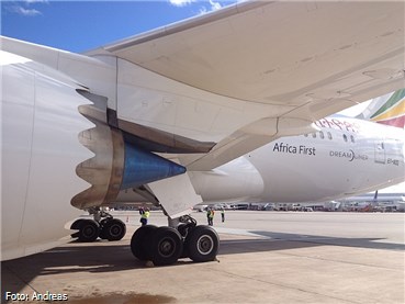 Ethiopian Boeing 787 Arlanda