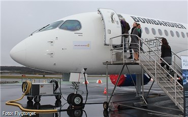 Bombardier CSeries in Sweden