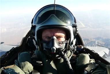 Stefan Wilson, stridspilot i Flygvapnet.