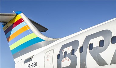 BRA första flygbolaget i Fossilfritt Sverige