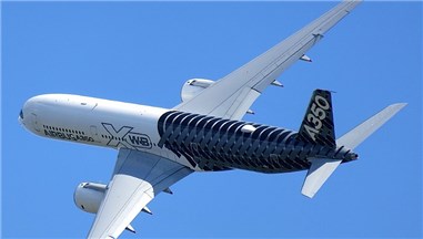 A350F kan bli först ut med en pilot