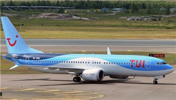 TUI flyger långlinje med Boeing 737 MAX från Arlanda